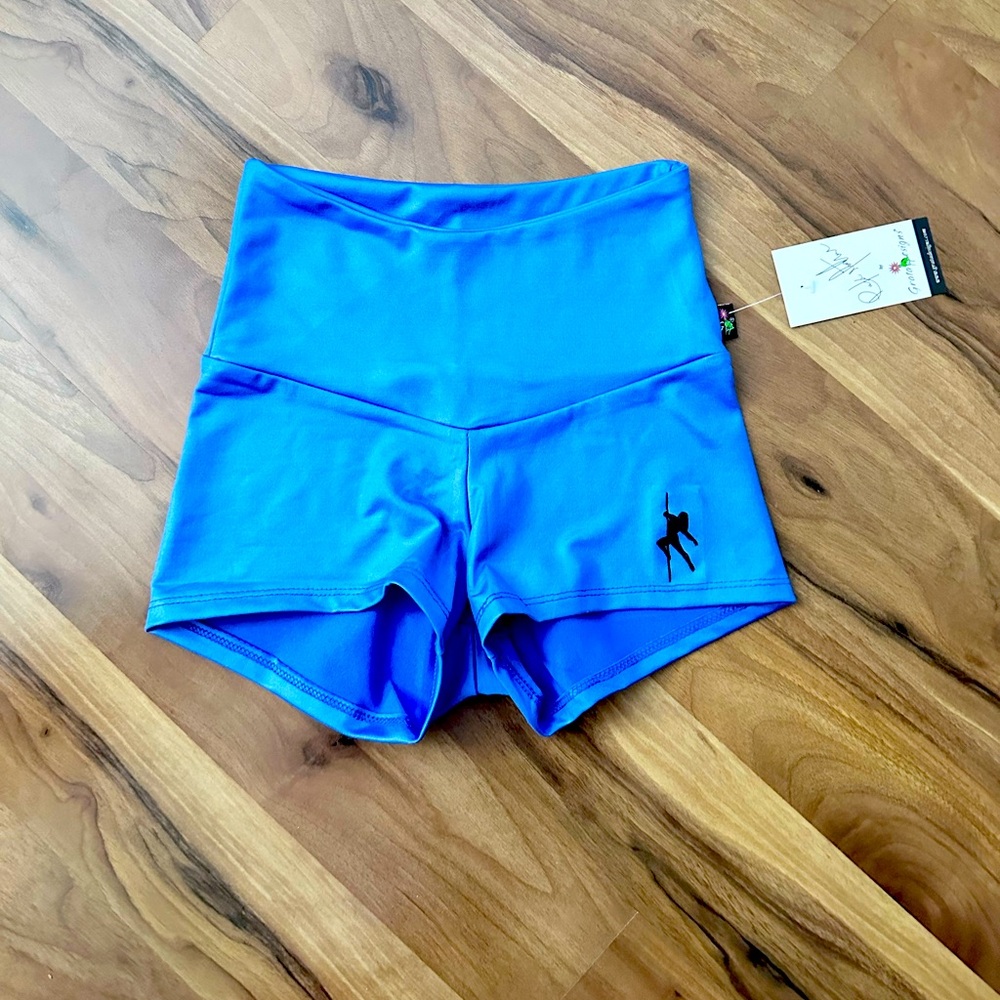 Champion Fit Shorts (Rafaela Montanaro) - Pearlescent Blue